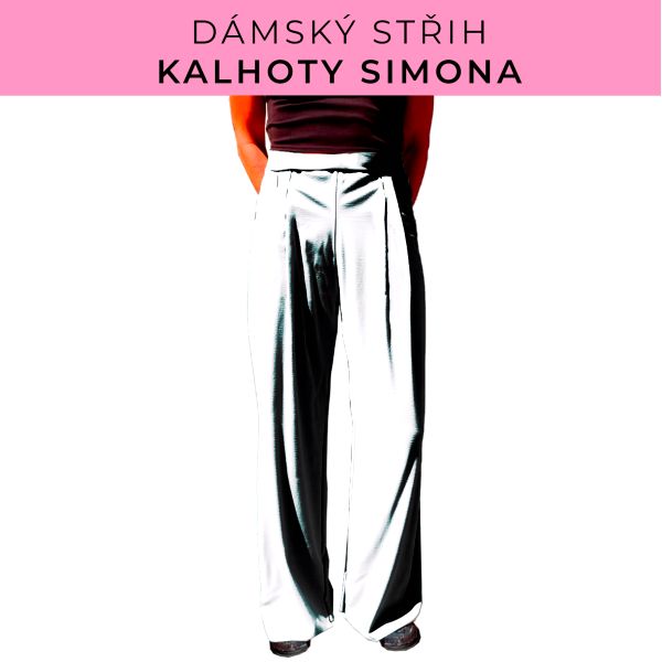Dámský střih - kalhoty Simona