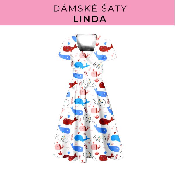 DÁMSKÝ střih - šaty Linda