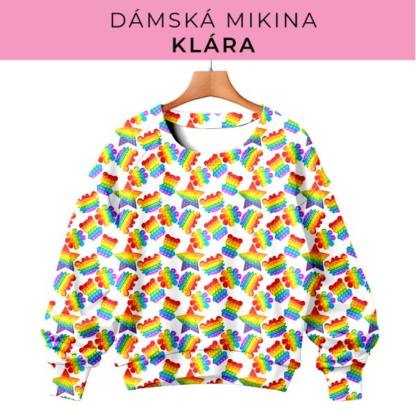 DÁMSKÝ střih - mikina Klára