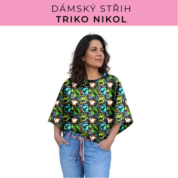 Dámský střih -  triko Nikol