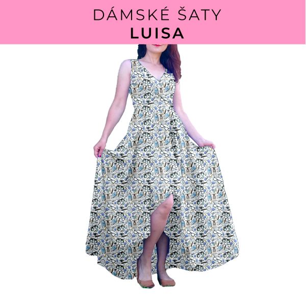 DÁMSKÝ střih - šaty Luisa