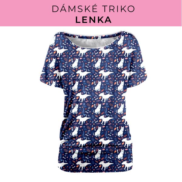 DÁMSKÝ střih - Triko Lenka