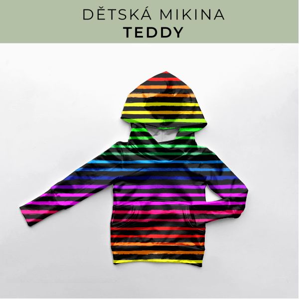 DĚTSKÝ střih - Mikina Teddy