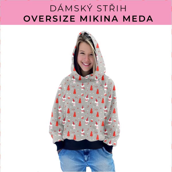 Dámský střih - mikina Meda
