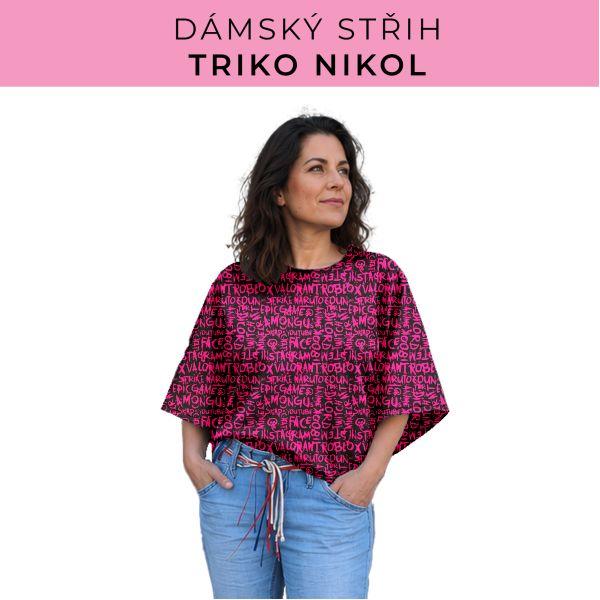 Dámský střih -  triko Nikol