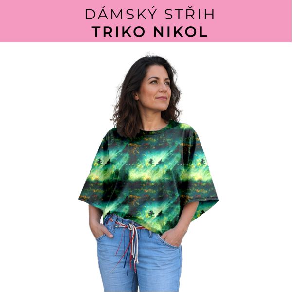 Dámský střih -  triko Nikol