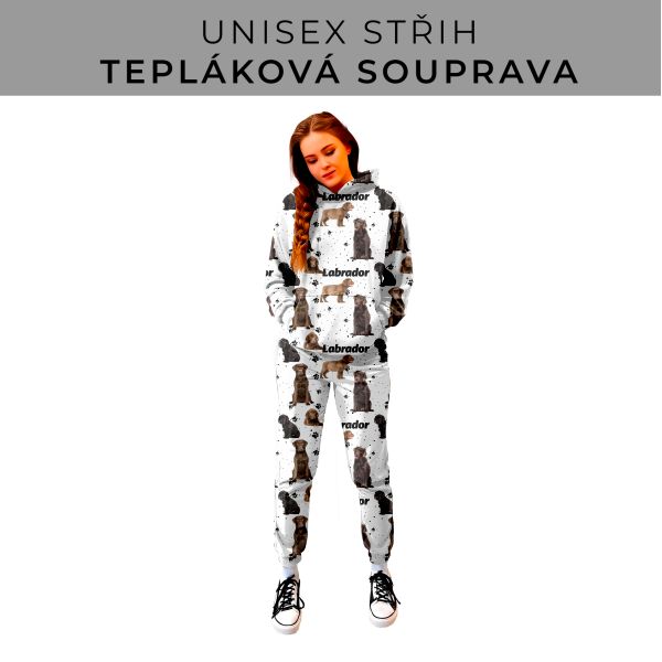 DÁMSKÝ střih - SET mikina a tepláky 
