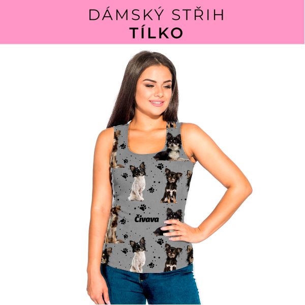 DÁMSKÝ střih - Tílko a kalhoty 