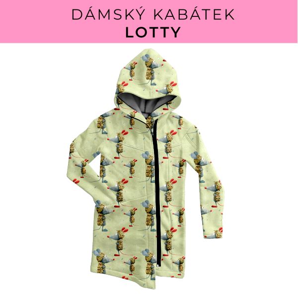 DÁMSKÝ střih - Kabátek Lotty