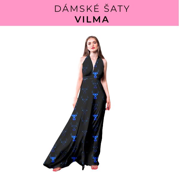 DÁMSKÝ střih - šaty Vilma