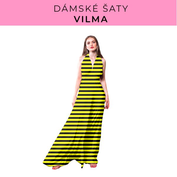 DÁMSKÝ střih - šaty Vilma