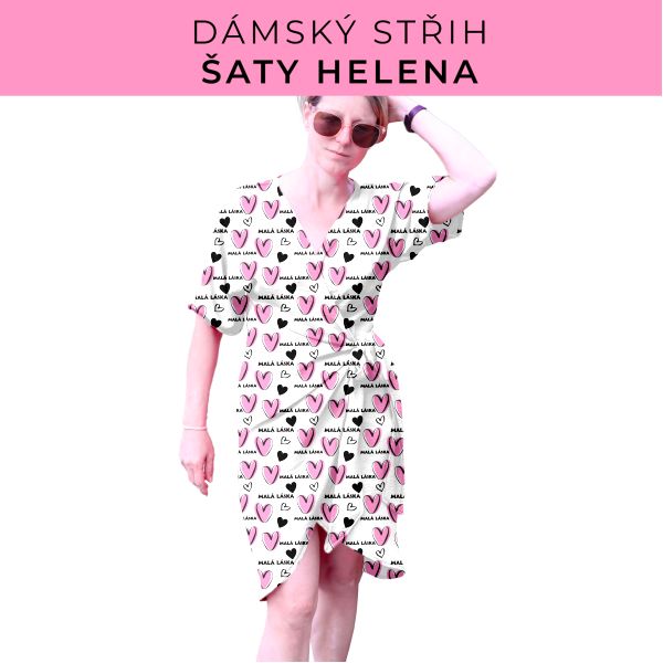 Dámský střih na šaty  Helena