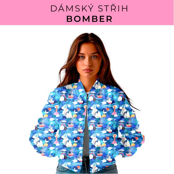 DÁMSKÝ střih - Bomber