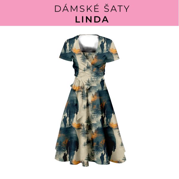 DÁMSKÝ střih - šaty Linda