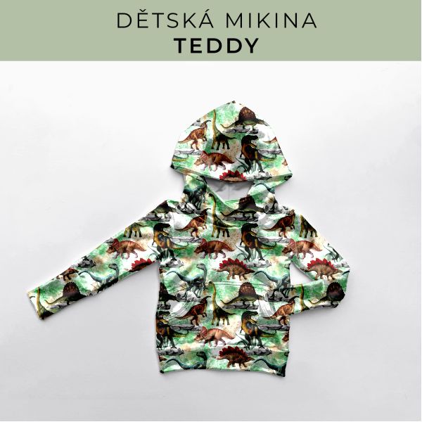 DĚTSKÝ střih - Mikina Teddy