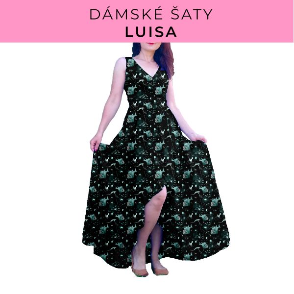 DÁMSKÝ střih - šaty Luisa