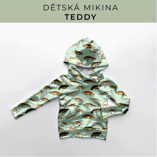 DĚTSKÝ střih - Mikina Teddy
