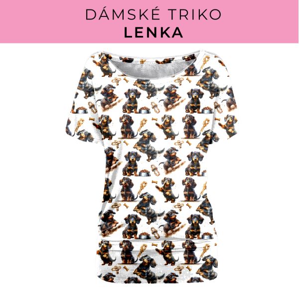 DÁMSKÝ střih - Triko Lenka