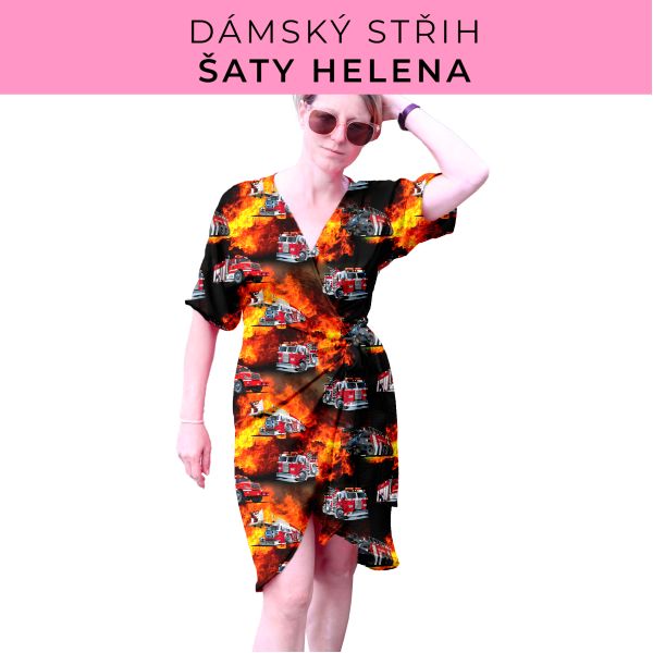 Dámský střih na šaty  Helena