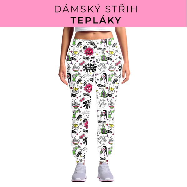 DÁMSKÝ střih - tepláky