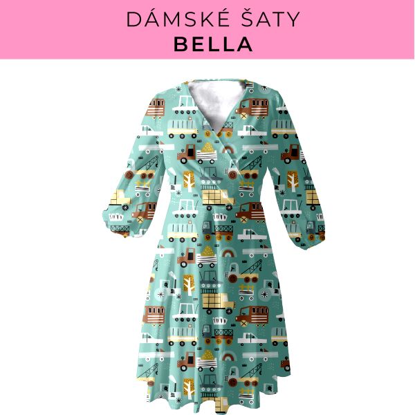 DÁMSKÝ střih - šaty Bella