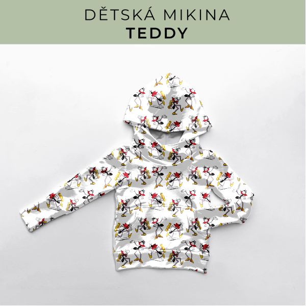 DĚTSKÝ střih - Mikina Teddy