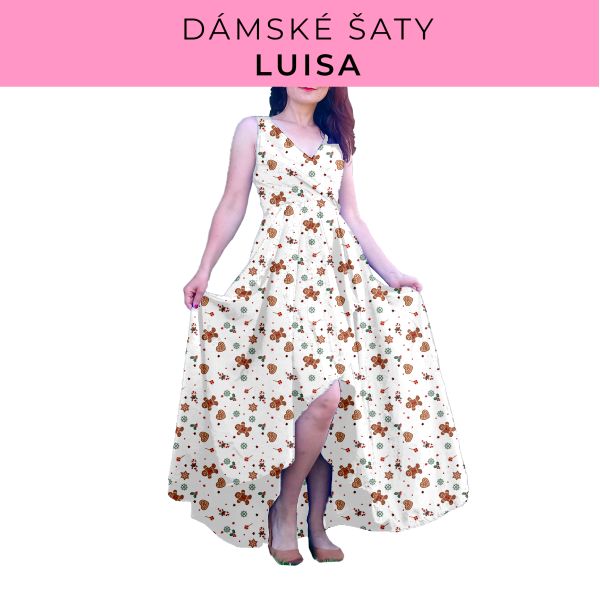 DÁMSKÝ střih - šaty Luisa