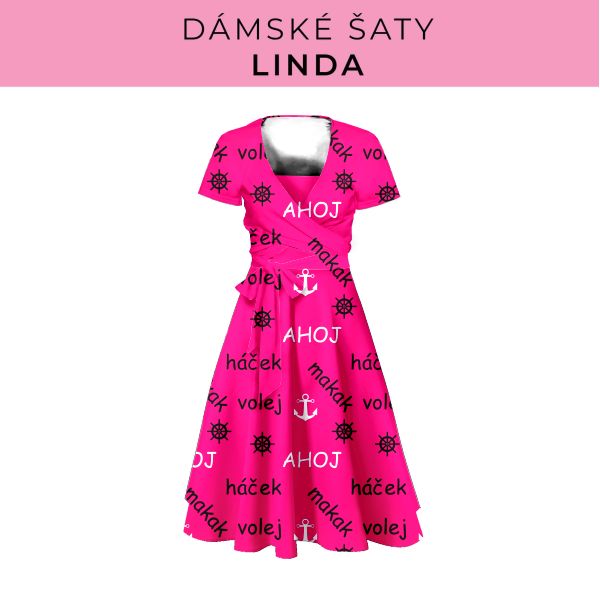 DÁMSKÝ střih - šaty Linda