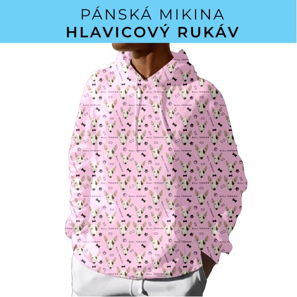 PÁNSKÝ střih - mikina s kapucí