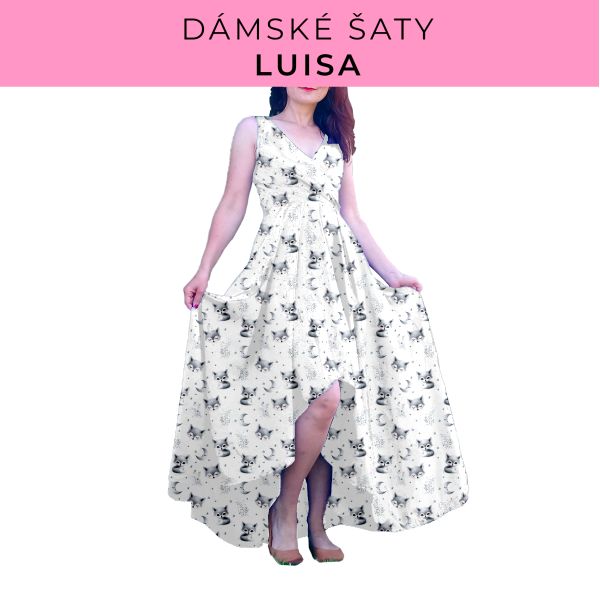 DÁMSKÝ střih - šaty Luisa