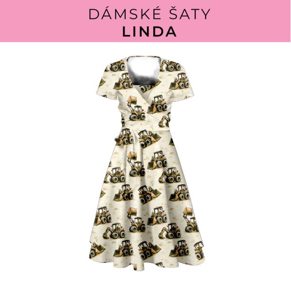 DÁMSKÝ střih - šaty Linda