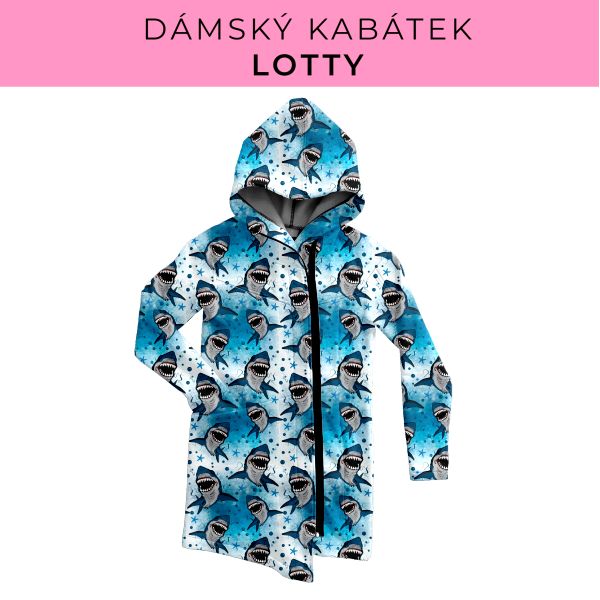 DÁMSKÝ střih - Kabátek Lotty