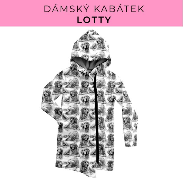 DÁMSKÝ střih - Kabátek Lotty