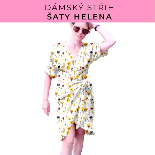 Dámský střih na šaty  Helena
