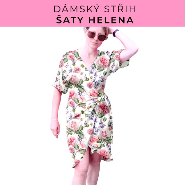 Dámský střih na šaty  Helena