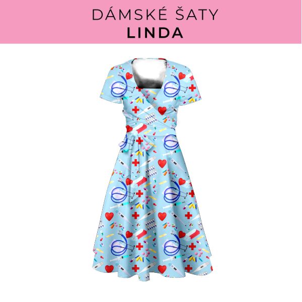DÁMSKÝ střih - šaty Linda