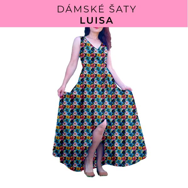DÁMSKÝ střih - šaty Luisa