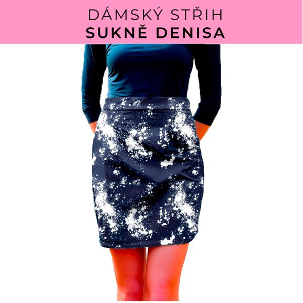 Dámský střih - Dámská sukně Denisa