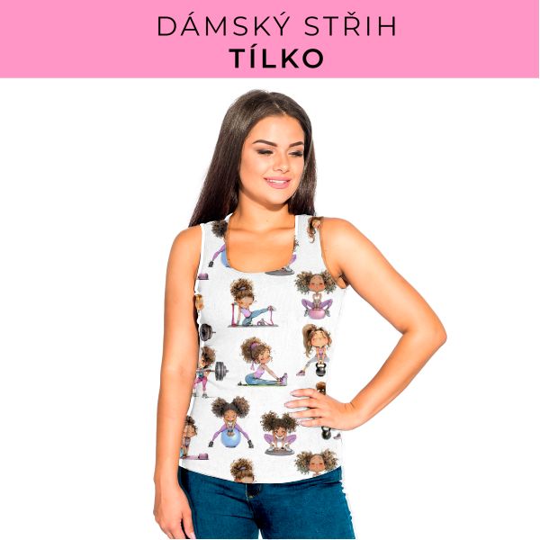 DÁMSKÝ střih - Tílko a kalhoty 