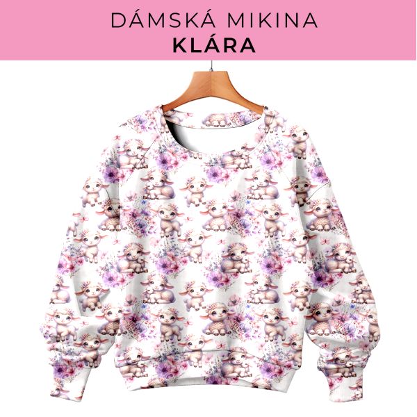 DÁMSKÝ střih - mikina Klára