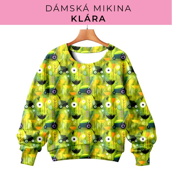 DÁMSKÝ střih - mikina Klára