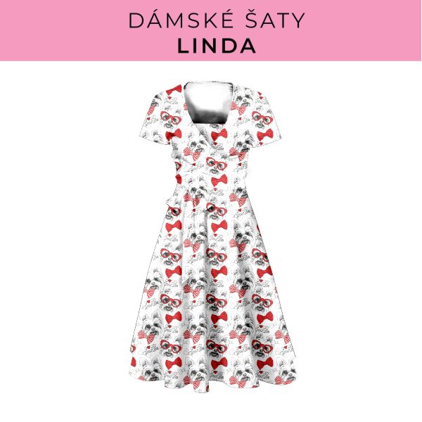 DÁMSKÝ střih - šaty Linda