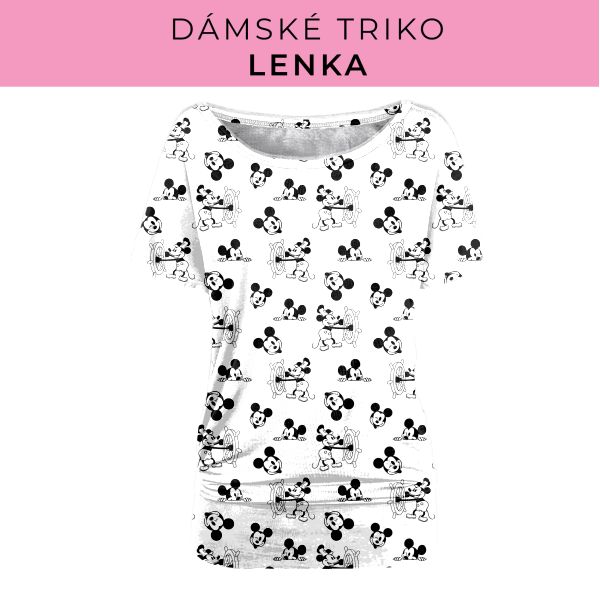 DÁMSKÝ střih - Triko Lenka