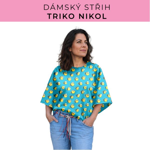 Dámský střih -  triko Nikol