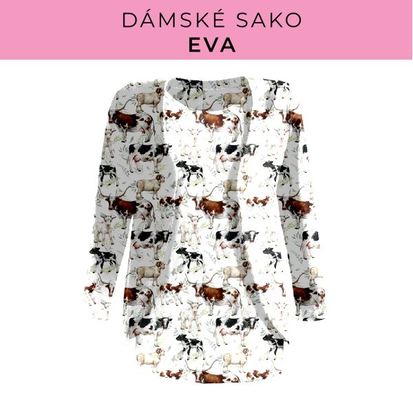 DÁMSKÝ střih - sako Eva