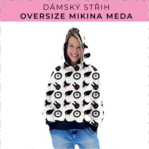 Dámský střih - mikina Meda