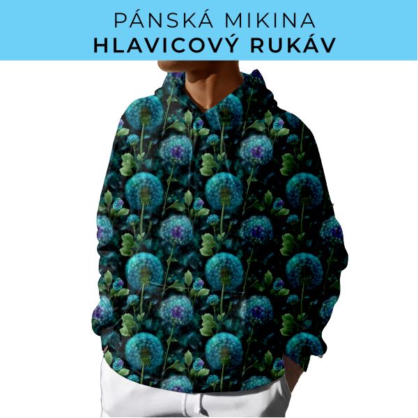 PÁNSKÝ střih - mikina s kapucí