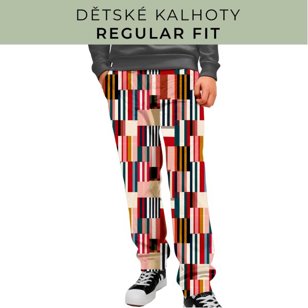 DĚTSKÝ STŘIH - Kalhoty Regular fit