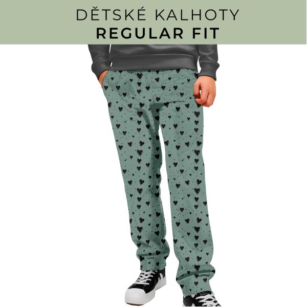 DĚTSKÝ STŘIH - Kalhoty Regular fit