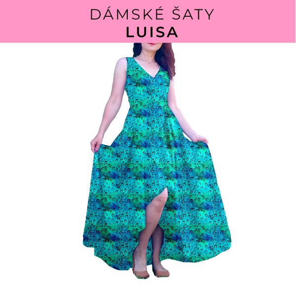 DÁMSKÝ střih - šaty Luisa